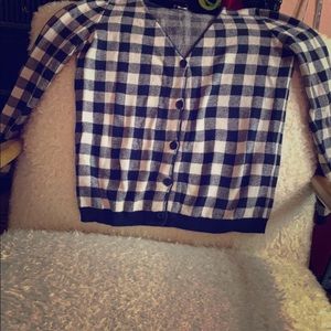 Black checkered longsleeve